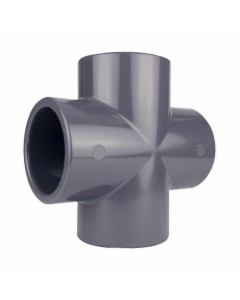 25mm PVC 4 Way Cross Connector