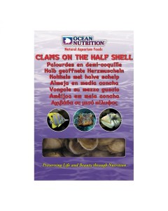 Ocean Nutrition Frozen Clams on the Half Shell