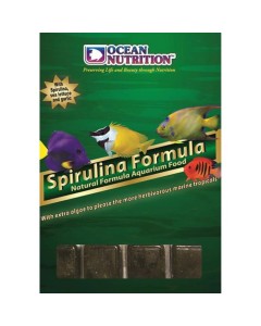 Ocean Nutrition Frozen Spirulina Formula