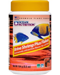 Ocean Nutrition Brine Shrimp Plus Flakes 156g