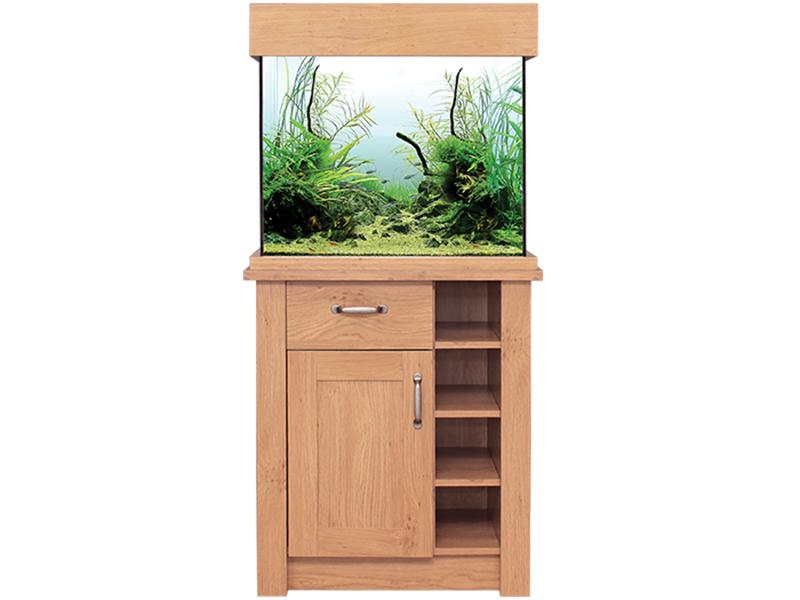 Oak Fish Tank Cabinets Oak Style 145 L Aquarium And Cabinet